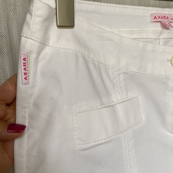 Axara Paris White Bell Bottom Pant Size 10 - Picture 4 of 12